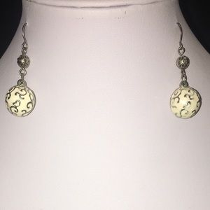 Ivory & Silver Earring’s